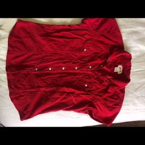 Vintage Snap Button Blouse